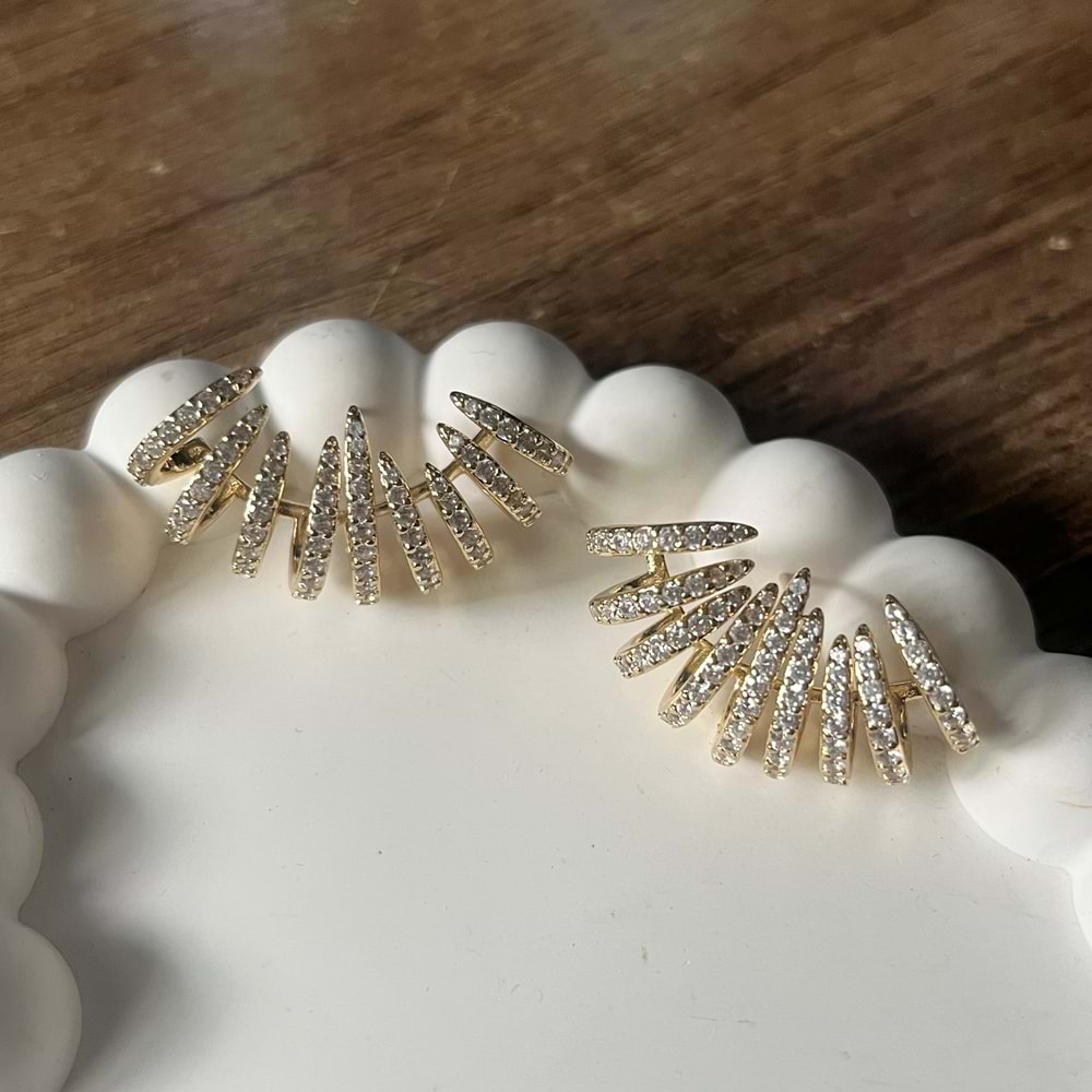 VIP Özel Tasarım Küpe GOLD